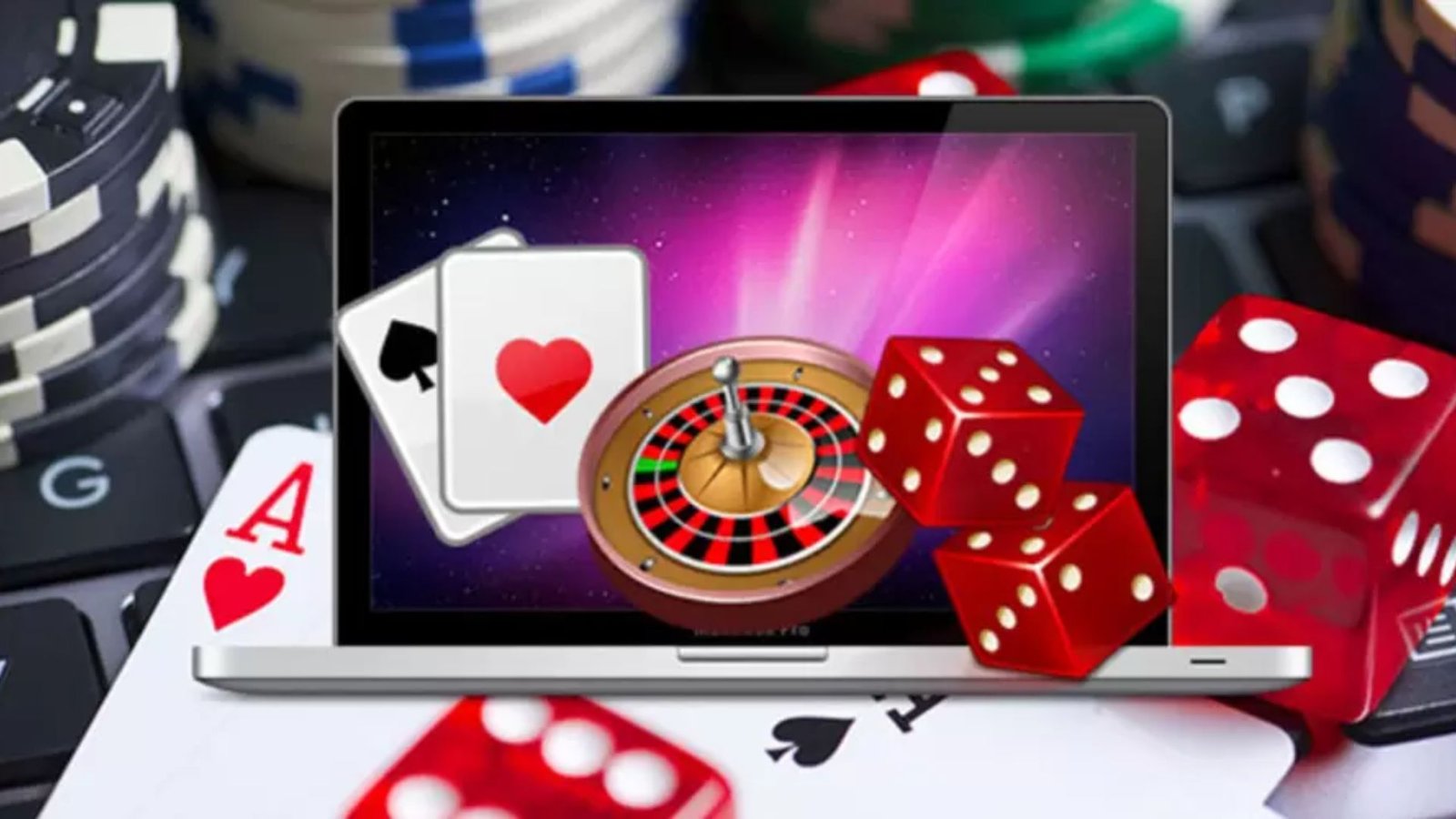 this image shows Online gambling