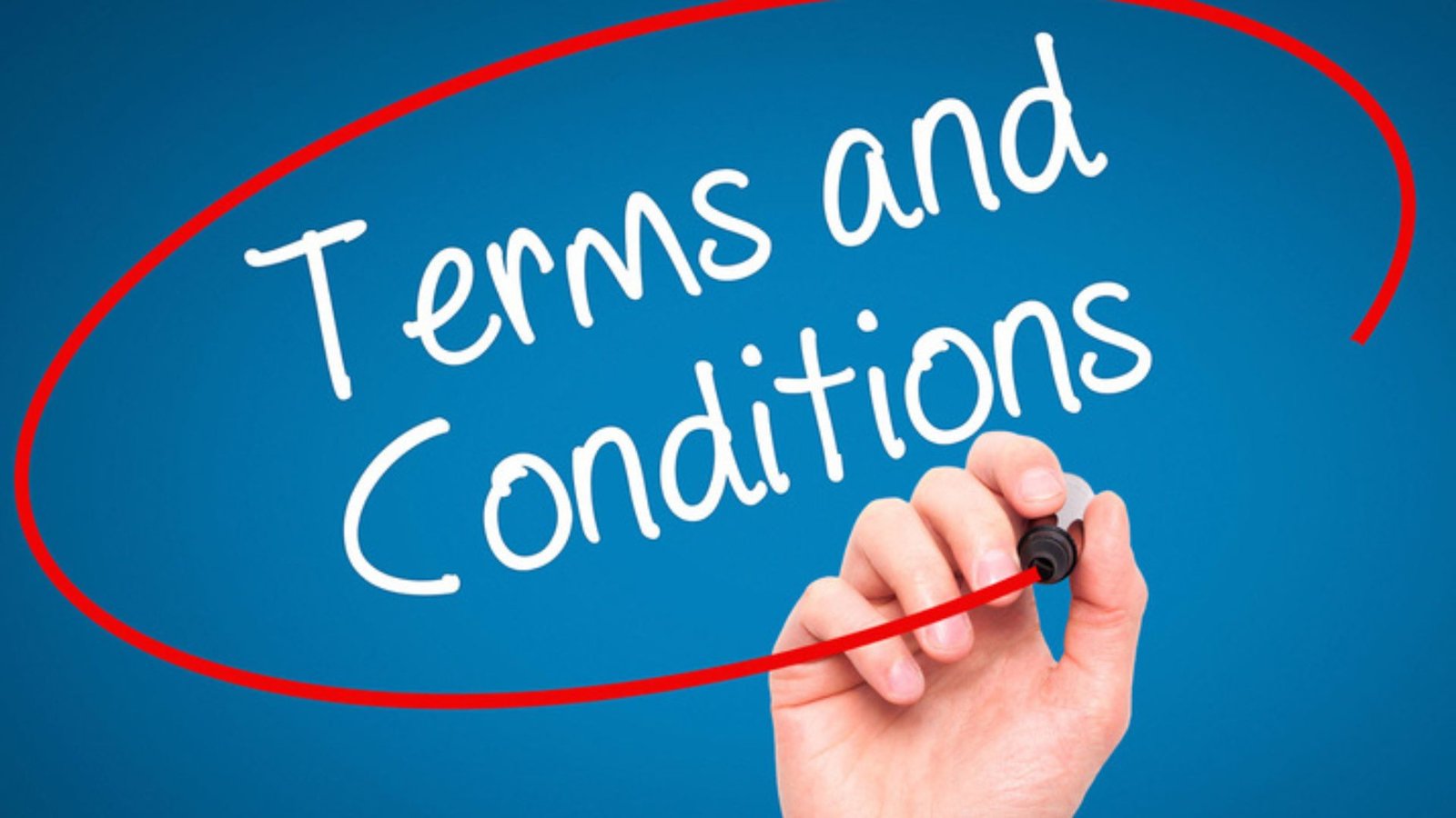 this picture shows Terms and Conditions